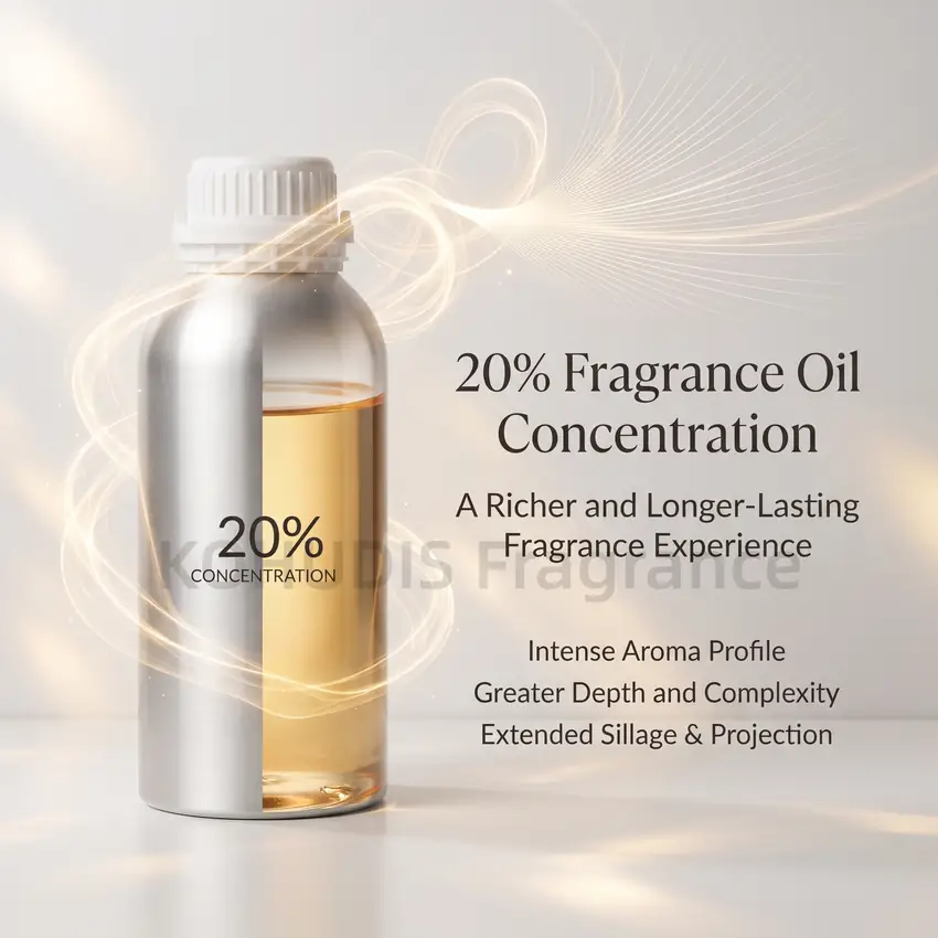 SunnyTown 20 percent fragrance concentration detail