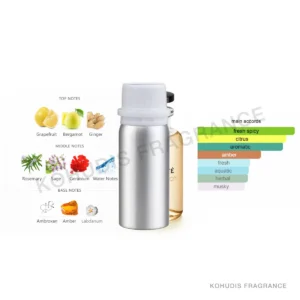 SunnyTown P114-100ML aluminum fragrance bottle
