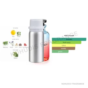 SunnyTown P154-100ML aluminum fragrance bottle